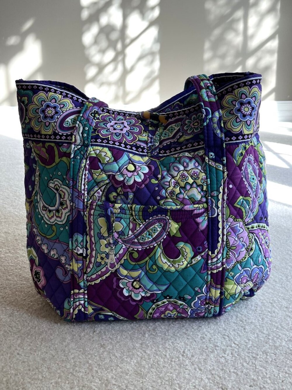 Vera Bradley Heather Paisley Large Tote